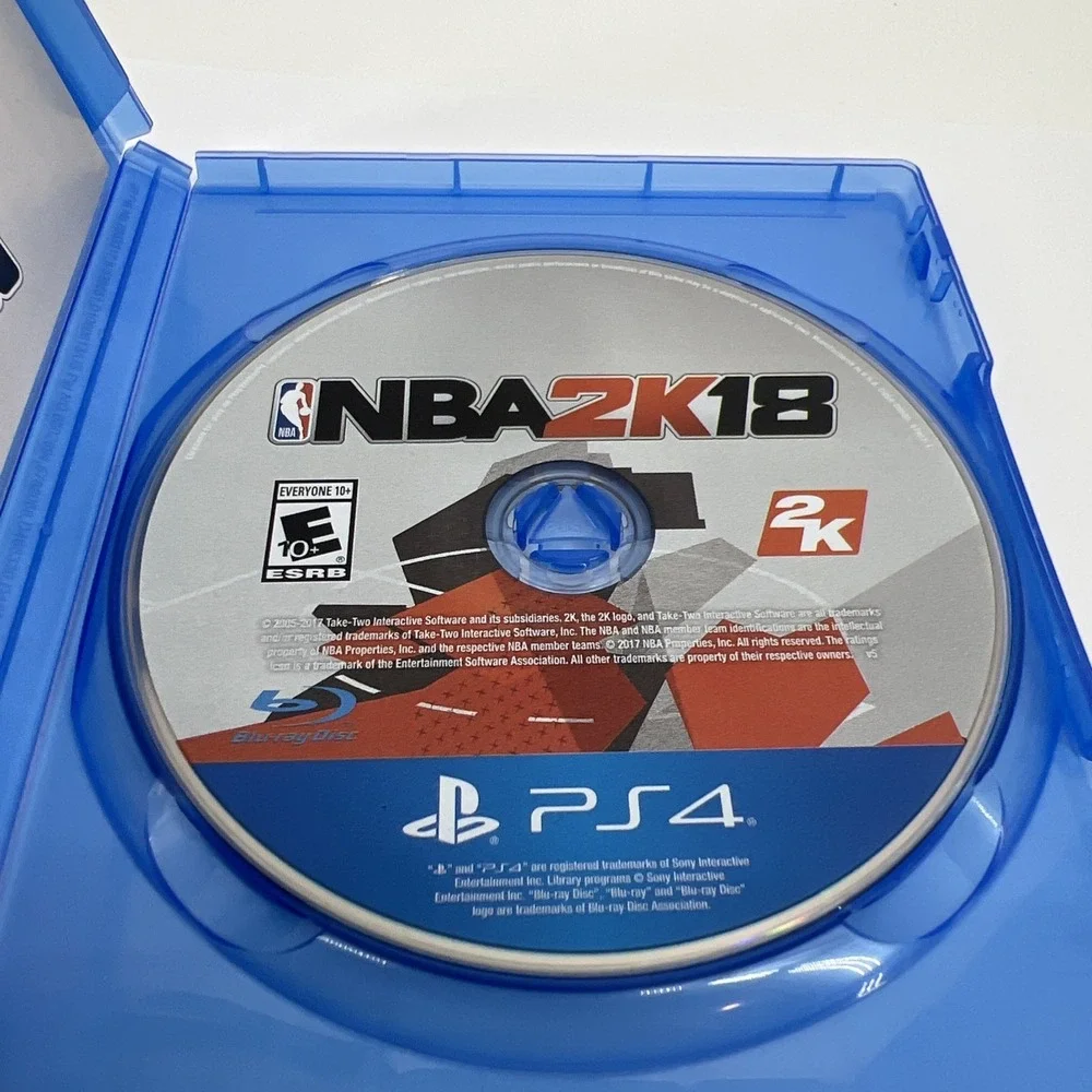 NBA 2K18 Sony PlayStation 4 PS4 Basketball Game Complete Tested